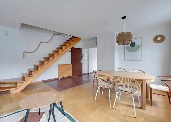 Boho Sopot Apartament dwupoziomowy